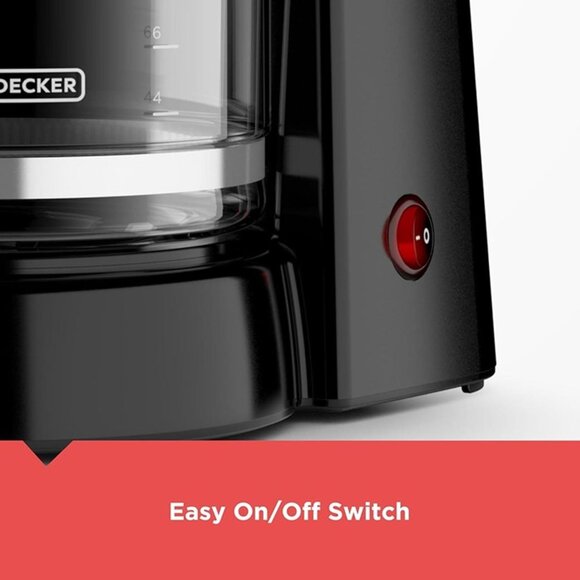 New 12-Cup Coffee Maker with Easy On/Off Switch, Easy Pour, Non-Drip - Picture 8 of 10